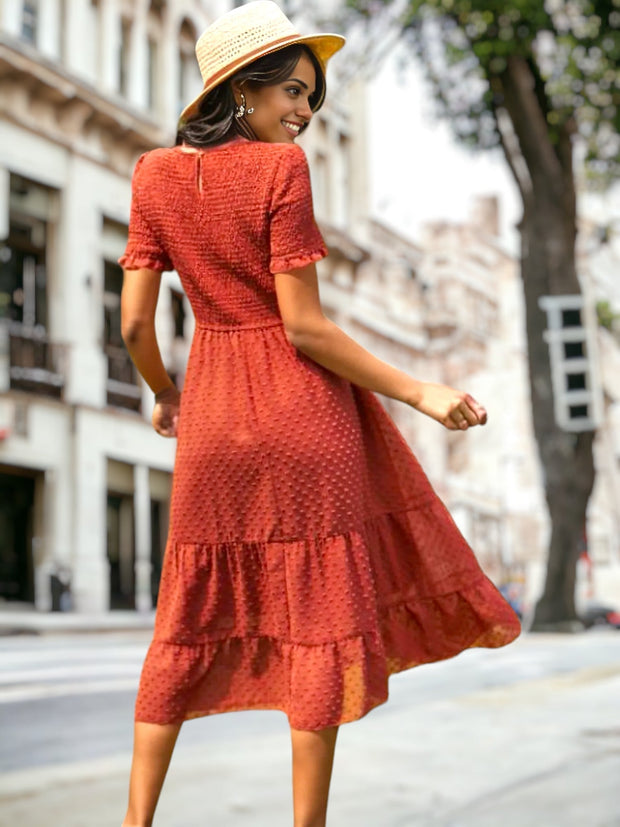 Elda - Robe longue décontractée pour femmes en différentes couleurs