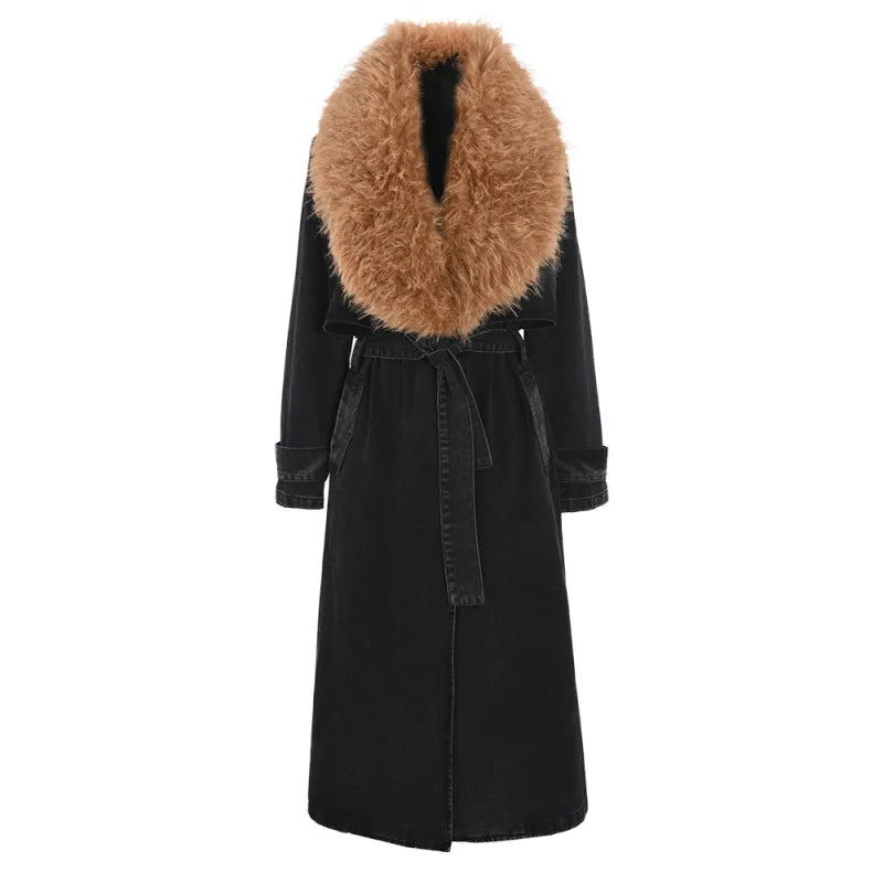 Danella - Trenchcoat aus trendigem Jean für die Frau