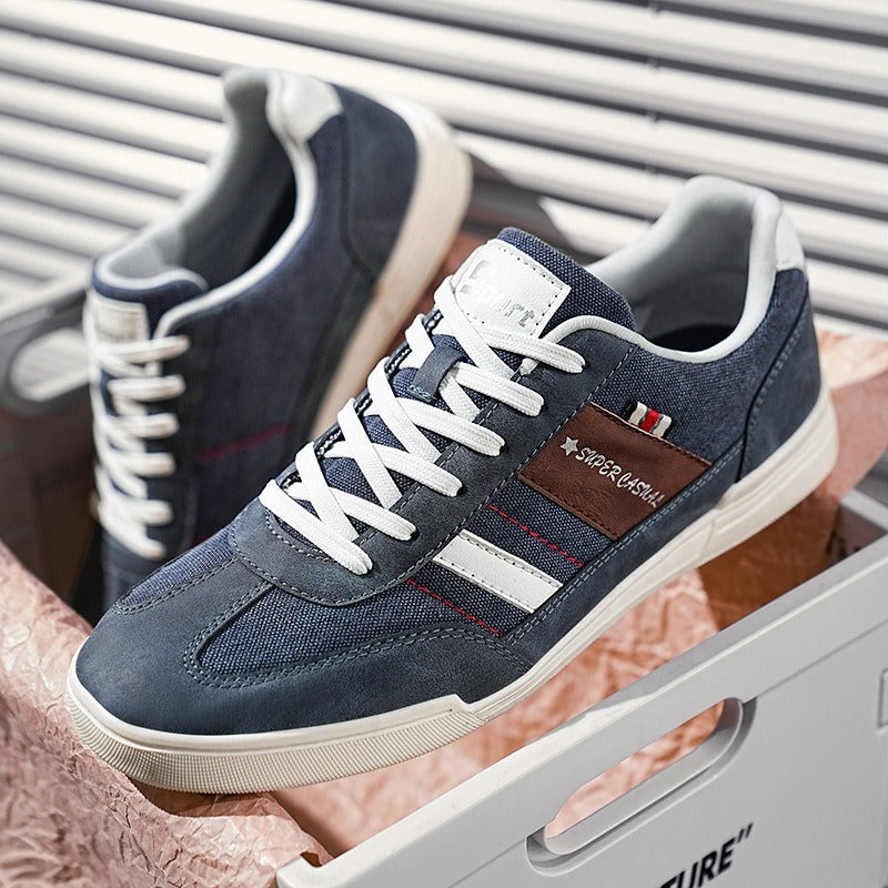 Sportliche Herren-Turnschuhe aus Textilmischung - Adriano