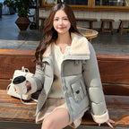 Damen Steppjacke mit Fleecekragen - Irvène