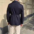 Enzo - Wintermantel mit Schneiderkragen, Haute Couture