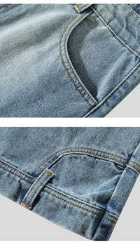 Bermuda en denim ample pour hommes - Hudson