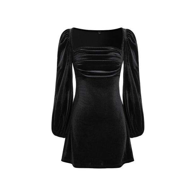 Kleid aus Samt für Frauen - Yalena