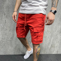 Short homme en coton avec poches cargo - Dario