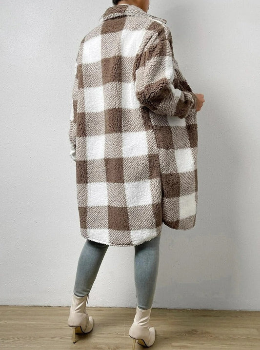 Kailany - Manteau d'hiver en fourrure de nounours