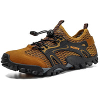 Chaussures de trekking pour hommes, semelle antidérapante en maille noire - Altus