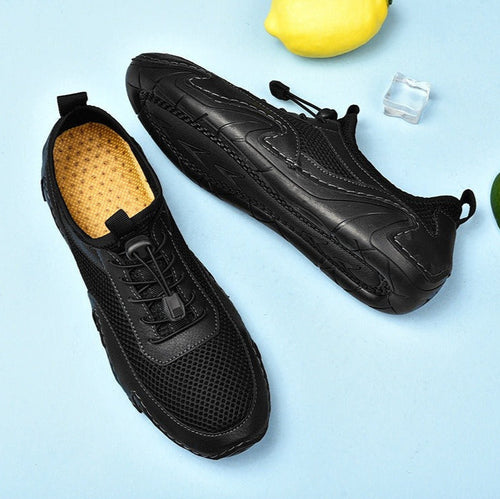 Atmungsaktive Mesh-Turnschuhe für Männer in lässigem Design - Elías