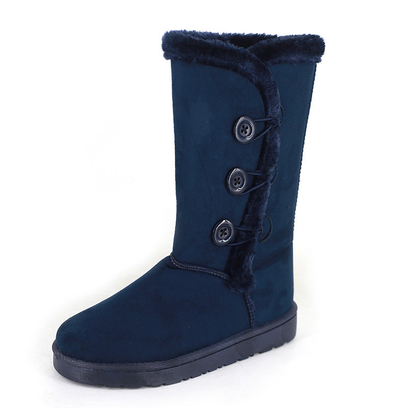 Damenstiefelette mit Plüsch-Effekt - Narelle
