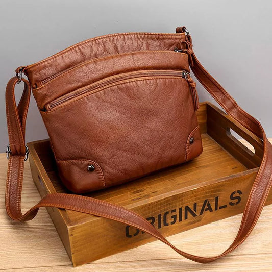 Recta - Sac à bandoulière en cuir