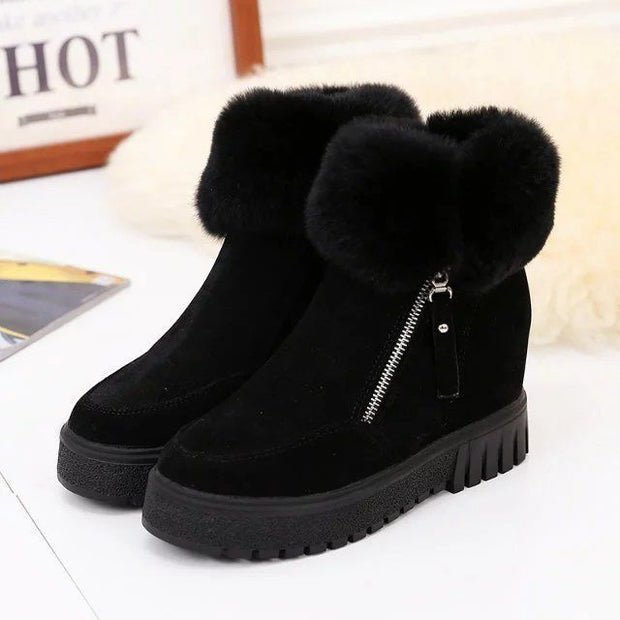 Bibi - Bottes de Neige Courtes Talon Intégré