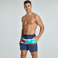 Short homme en microfibre à imprimé multicolore - Adrian