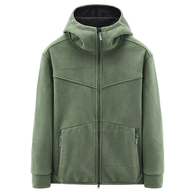 Veste polaire à capuche pour hommes - Nils