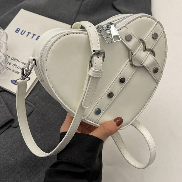 Jefna - Sac à rivets en forme de cœur