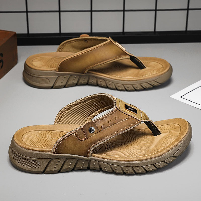 Herrensandalen mit rutschfester Sohle im sportlichen Stil - Óscar