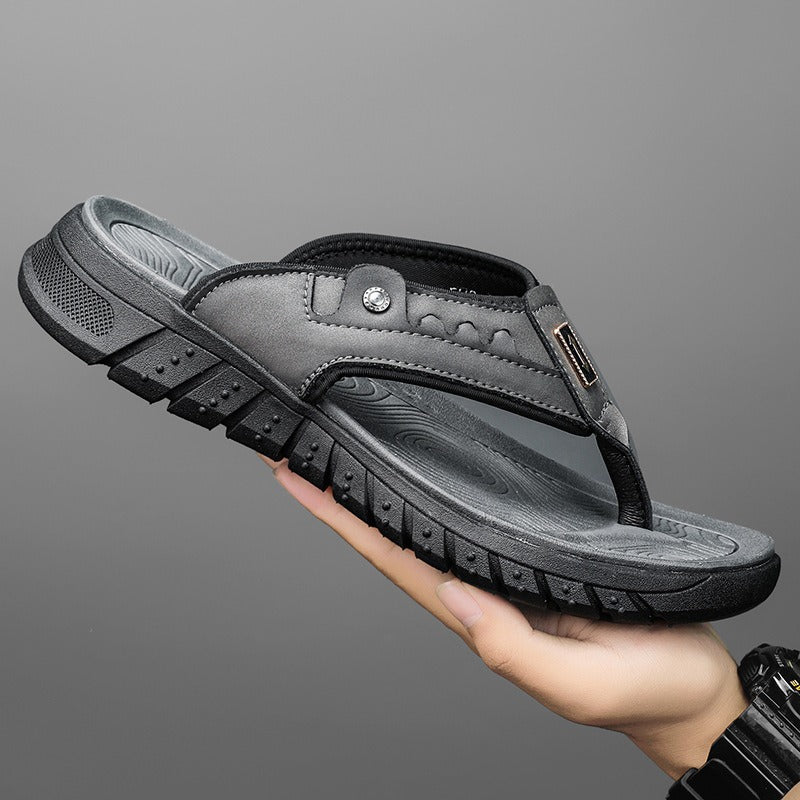 Herrensandalen mit rutschfester Sohle im sportlichen Stil - Óscar