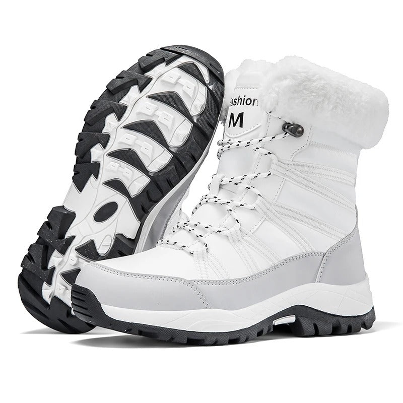 Gepolsterte Winterstiefel mit Warmfutter - Enna