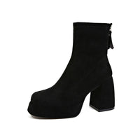 Damenstiefeletten mit Reißverschluss - Eirl