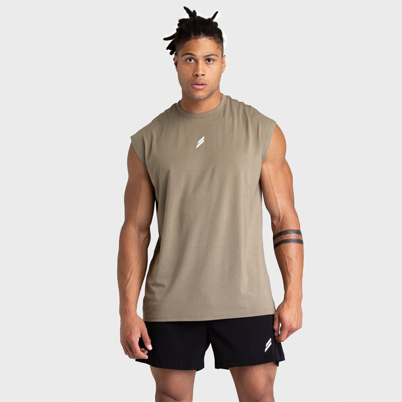 Atmungsaktives Baumwoll-Sporttop für Herren - Thiago