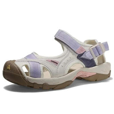 Sandales de sport unisexes de couleur corail au design respirant - Taren