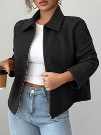 Veste zippée décontractée pour femmes - Alena