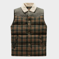 Victor - Bodywarmer classique à carreaux pour hommes