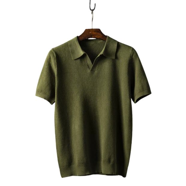 Polo pour homme - manches courtes, décontracté et respirant
