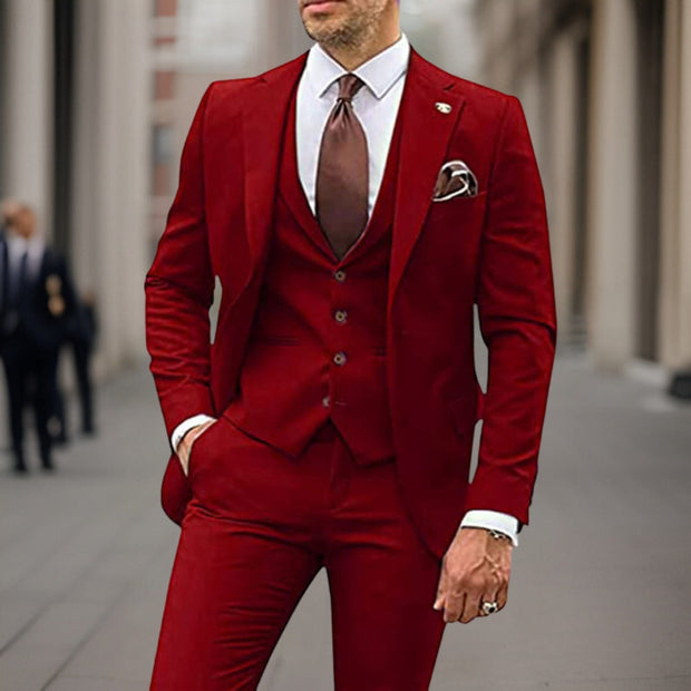 Pietro - Costume d'affaires de haute qualité Ensemble de 3 pièces