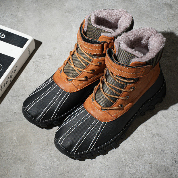 Ricarda - Bottes de Neige Chaudes à Lacets