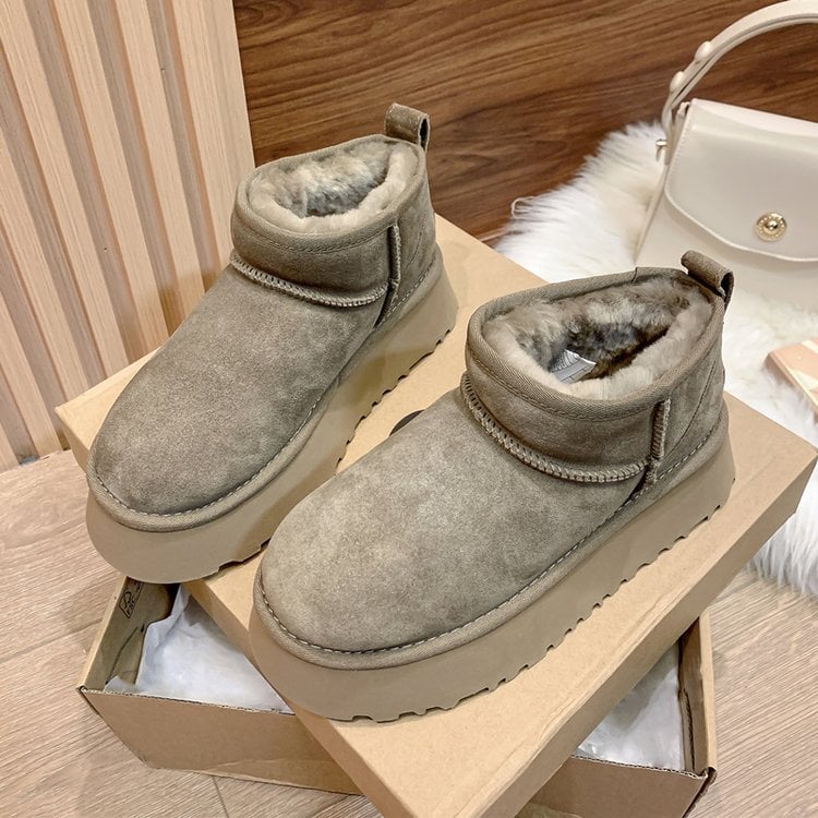 Damenstiefeletten mit warmer Innenausstattung - Yseline