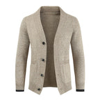 Herrenstrickjacke mit Schalkragen - Emil