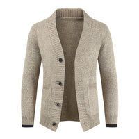 Cardigan en maille à col châle pour homme - Emil