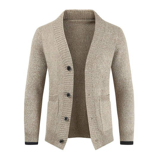 Herrenstrickjacke mit Schalkragen - Emil