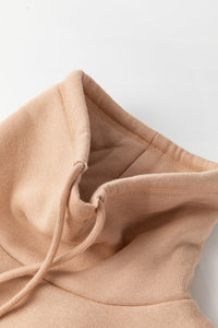 Aubrey - Rollkragen-Sweatshirt mit Kordel und Ärmeln