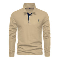 Langärmeliges Herren-Poloshirt - Dario