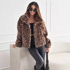 Fleecejacke mit Leopardenmuster - Nani