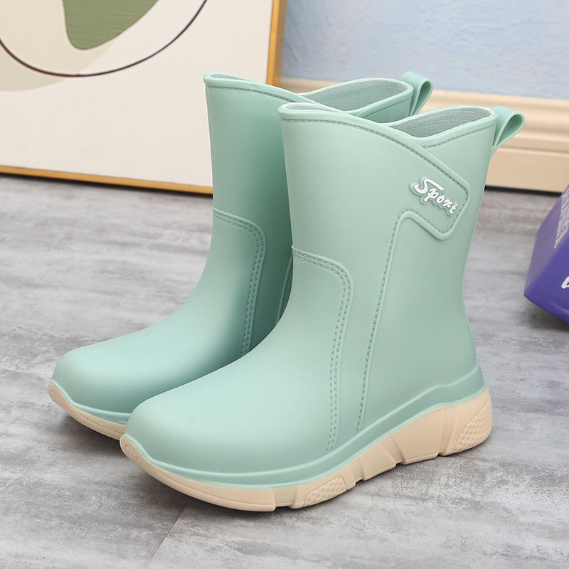 Rutschfeste Damen-Regenstiefel - Helga