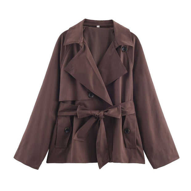 Trench court et ample pour femmes - Elayne