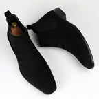 Herren Chelsea-Stiefel aus Wildleder mit quadratischer Spitze - Álvaro