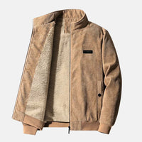 Veste rétro en velours côtelé pour hommes | Décontracté & polyvalent