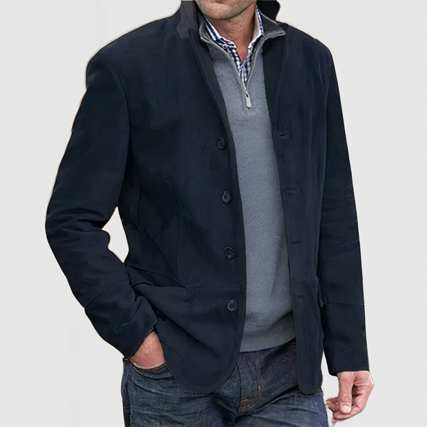 AIDEN - Veste vintage à boutons descendants