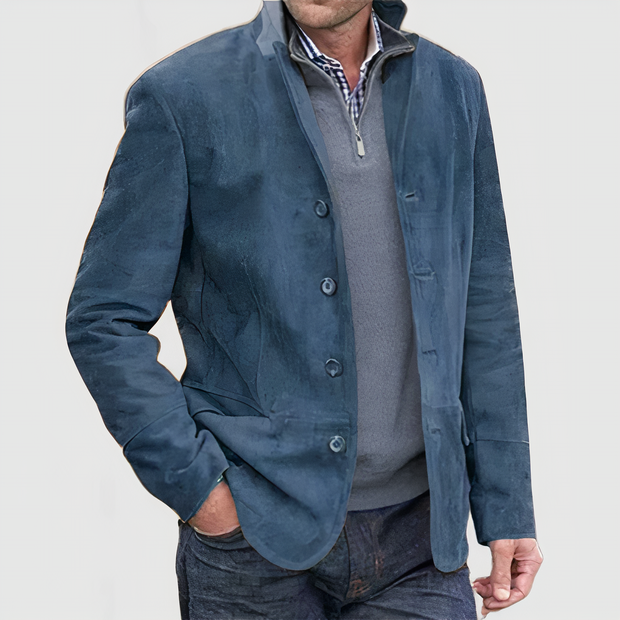 AIDEN - Veste vintage à boutons descendants