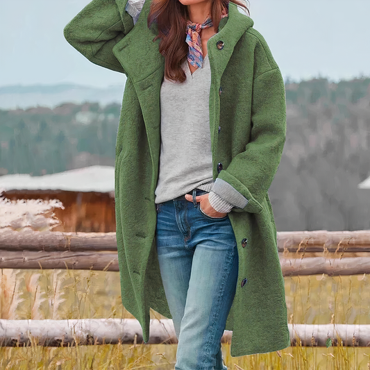 Averie - Manteau élégant en laine