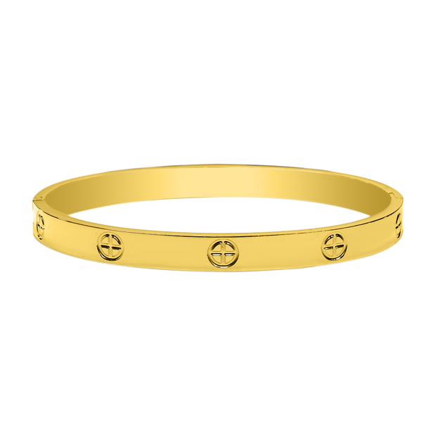 Element Love Bracelets plaqués or 18 carats