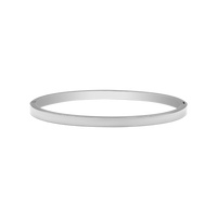 Element Gravure "Thin" Bracelet-jonc 14K plaqué or