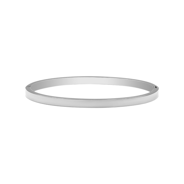 Element Gravure "Thin" Bracelet-jonc 14K plaqué or