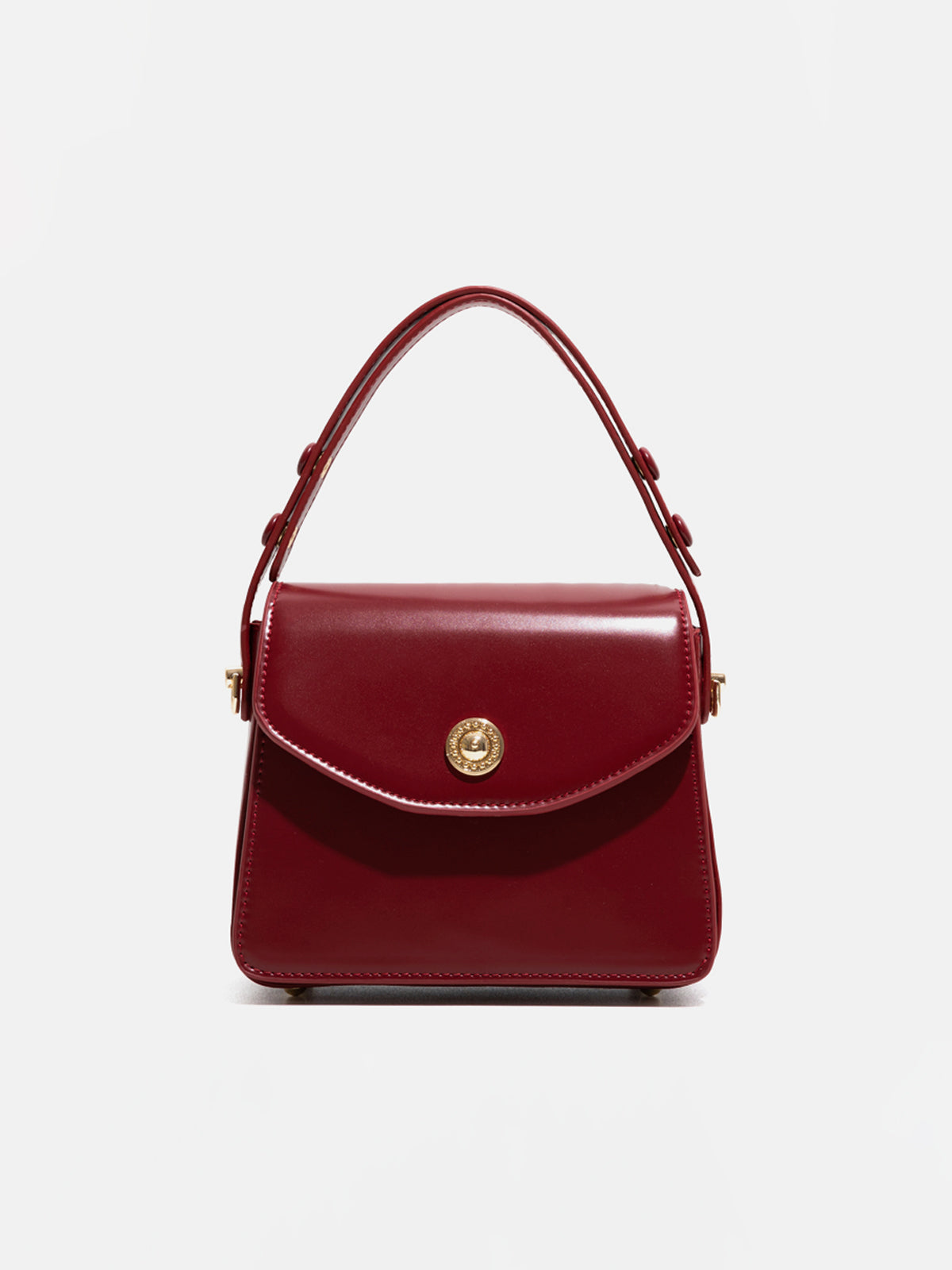 Damenhandtasche mit Klappe und eleganter Verarbeitung
