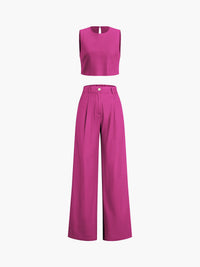 Esther - Ensemble pantalon deux pièces Boho