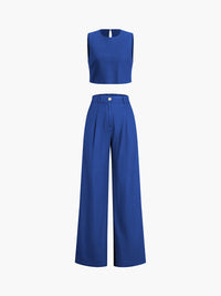 Esther - Ensemble pantalon deux pièces Boho