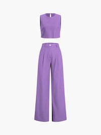 Esther - Ensemble pantalon deux pièces Boho