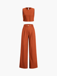 Esther - Ensemble pantalon deux pièces Boho